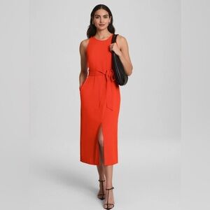 NEW Spanx Women's Red Carryon Maxi Dress 1X